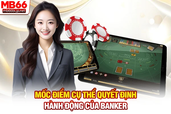 Mốc điểm cụ thể quyết định hành động của Banker