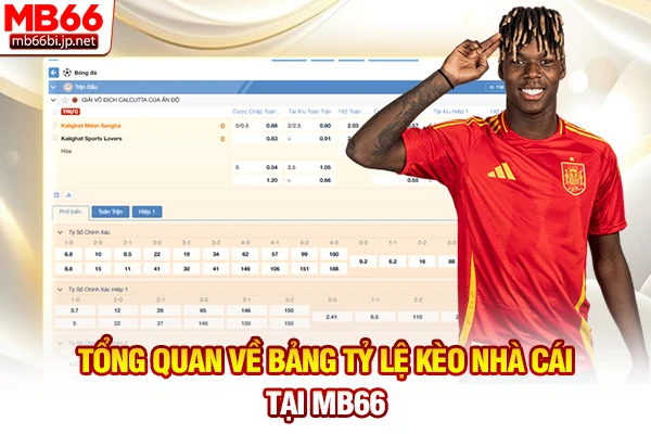 Tổng quan về bảng tỷ lệ kèo nhà cái tại MB66